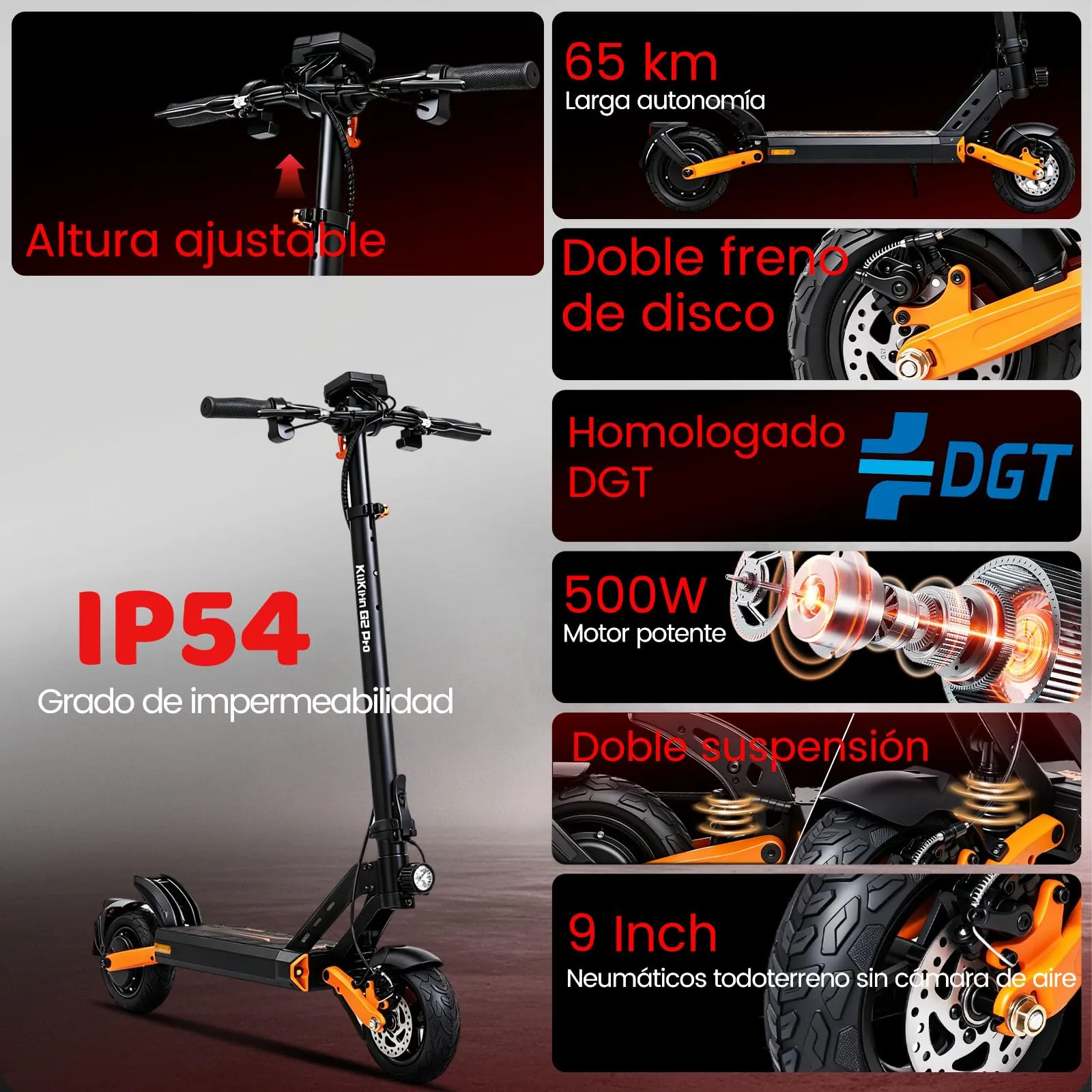 Kukirin G2 P DGT — imagen 2